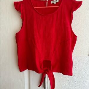 Red Women's Top